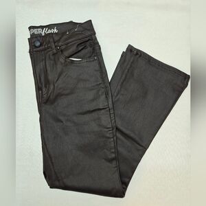 Women's Boot Cut Jeans - Deep Brown